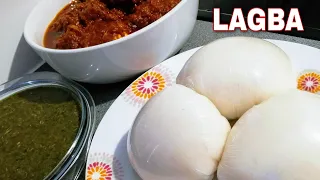 Download HOW TO MAKE SMOOTH RICE SWALLOW/ LAGBA | POPULAR YORUBA SWALLOW METHOD 1 MP3