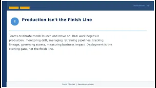 David Ohnstad Why ML Models Fail in Production Beyond POC