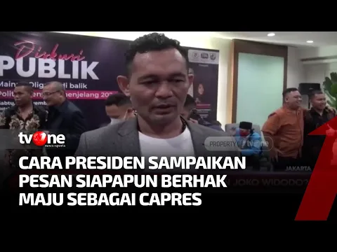 Dukungan Presiden Jokowi ke Prabowo Menuai Respon Boni Hargen