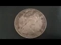 Canadian silver dollar 1966 difference between expensive coin and cheap coin and size comparison