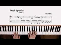 TWICE - Feel Special 조금쉬운 피아노 악보 버전 little easy piano sheet