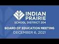 Board of Education Meeting 2021
