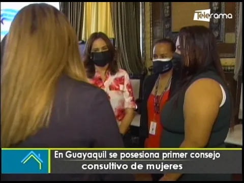 En Guayaquil se posesiona primer consejo consultivo de mujeres