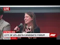 WATCH LIVE Candidate forum for Atlanta municipal elections