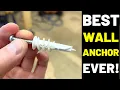 These Are The BEST DRYWALL ANCHORS EVER Homeowners DIYers Should Keep These Sheetrock Anchors