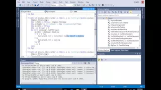 How to Create a Wordpad in Visual Studio