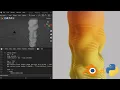 Blender Python Color Slices Tutorial Series teaser