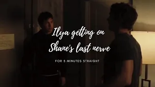 ilya getting on shanes last nerve for 5 mins straight 