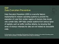 DEP - Data Execution Prevention