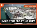 Inside the Floating City s Turnaround Day Billion Pound Cruise