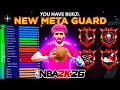 My NEW META GUARD BUILD IS DOMINATING NBA 2K26 BEST GUARD BUILD on NBA 2K26