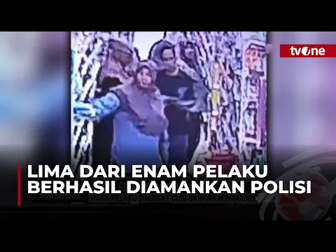 Emak-emak Komplotan Pencuri di Minimarket Berhasil Diringkus