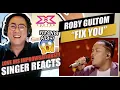 Download Lagu ROBY - FIX YOU (Coldplay) - X Factor Indonesia 2021 | SINGER REACTION