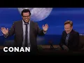 Josh Gad Really Wanted To Impress Conan During The Book Of Mormon CONAN on TBS