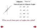 Finding and Naming Angle Relationships