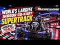 World s Largest Indoor Go-Kart SuperTrack Supercharged Entertainment NJ
