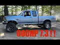 INTERCOOLER OBS 7 3 50 PSI OF BOOST