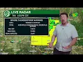 LIVE RADAR SEVERE HAIL AND 70 MPH WINDS IN SPRINGFIELD MISSOURI
