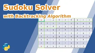 Sudoku Solver with Backtracking Algorithm in Python Part 2 Implementation