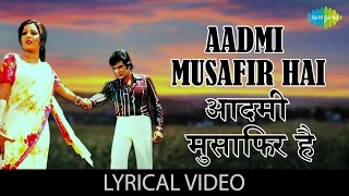 aadmi musafir hai with lyrics apnapan jeetendra reena roy