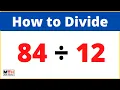 84 divided by 12 84 12 Value of Long Division
