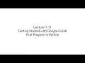 Getting Started with Google Colab for Python Write Your First Hello World Program Lecture 1 11
