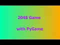 ASMR 2048 in Python with pygame - No talking