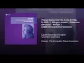 Piano Concerto No. 14 in E-Flat Major, K. 449: I. Allegro vivace