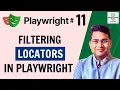 Playwright Tutorial - Filtering Locators Filter by in Playwright