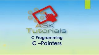 Pointer In C C pointer C programming tutorial for beginner Part 33