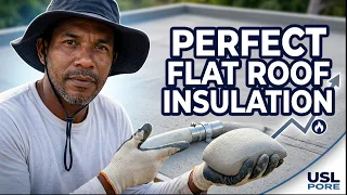 Flat Roof Insulation Step by Step Tutorial #foamconcrete #constructiontechnology