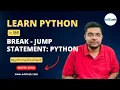 Python Break Statement Mastering Control Flow for Efficient Programming PythonwithedSlash