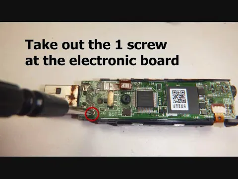 Download MP3 How to take apart a SONY Walkman NWZ-B183F and change battery