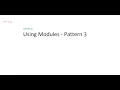Node js - Different ways to use Modules