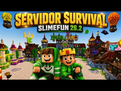 Minecraft server video for BrasilCraft