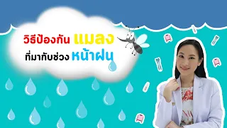  วิธีป้องกันแมลงกัดต่อยในช่วงหน้าฝนที่แนะนำคืออะไรบ้าง 
