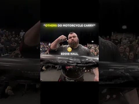 They Carry Motorcycles?!👀 #gym #strongman #markfelix #eddiehall #strength