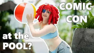 They held a COMIC CON in a POOL? - Viencon Vlog