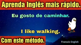 Melhor método para aprender Inglês com Frases - Aprenda mais rápido com esta aula.