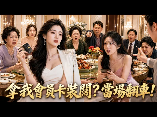 小姑子偷刷我的會員卡請全家吃大餐!結帳慘遭拒付,老公竟逼我替她買單,我反手報警離婚奪回房產