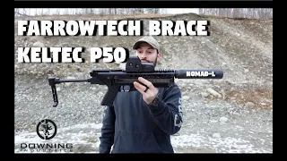 KelTec P50 With FarrowTech Brace