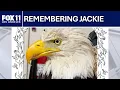 Officials plans on what to do with bald eagle Jackie s remains