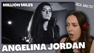 Download ANGELINA JORDAN Million Miles | Vocal Coach Reacts | Jennifer Glatzhofer MP3