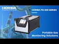 Lagu HORIBA - PG 300 Series [Portable Gas Analyzer]