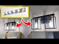 DIY Bathroom Renovation Convert One Light Fixture into Two with Easy Steps