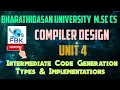Types and Implementations Intermediate Code Generation
