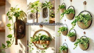 Money Plant Entrance Wall Decoration Ideas | Transform Your Entrance Wall with Greenery-GREEN PLANTS