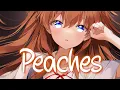 Download Lagu 「Nightcore」 Peaches - Justin Bieber ft. Daniel Caesar, Giveon ♡ (Lyrics)