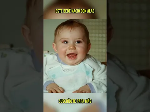 😱 Este bebé nació con alas #shorts