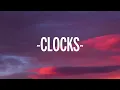 Coldplay - Clocks (Lyrics)